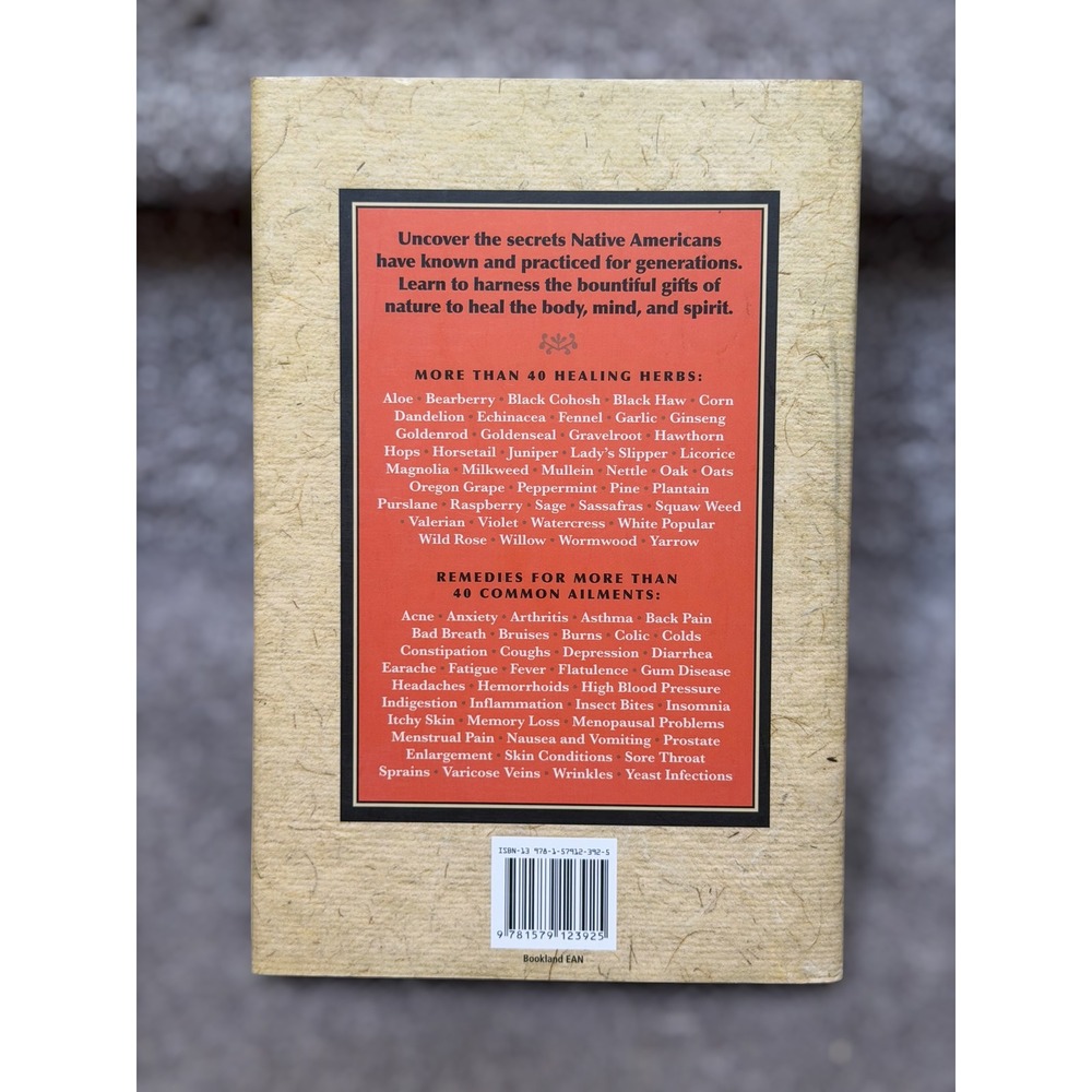 Healing Secrets Native Americans Herbal Remedies Hardcover Medicine Holistic - Picture 5 of 9